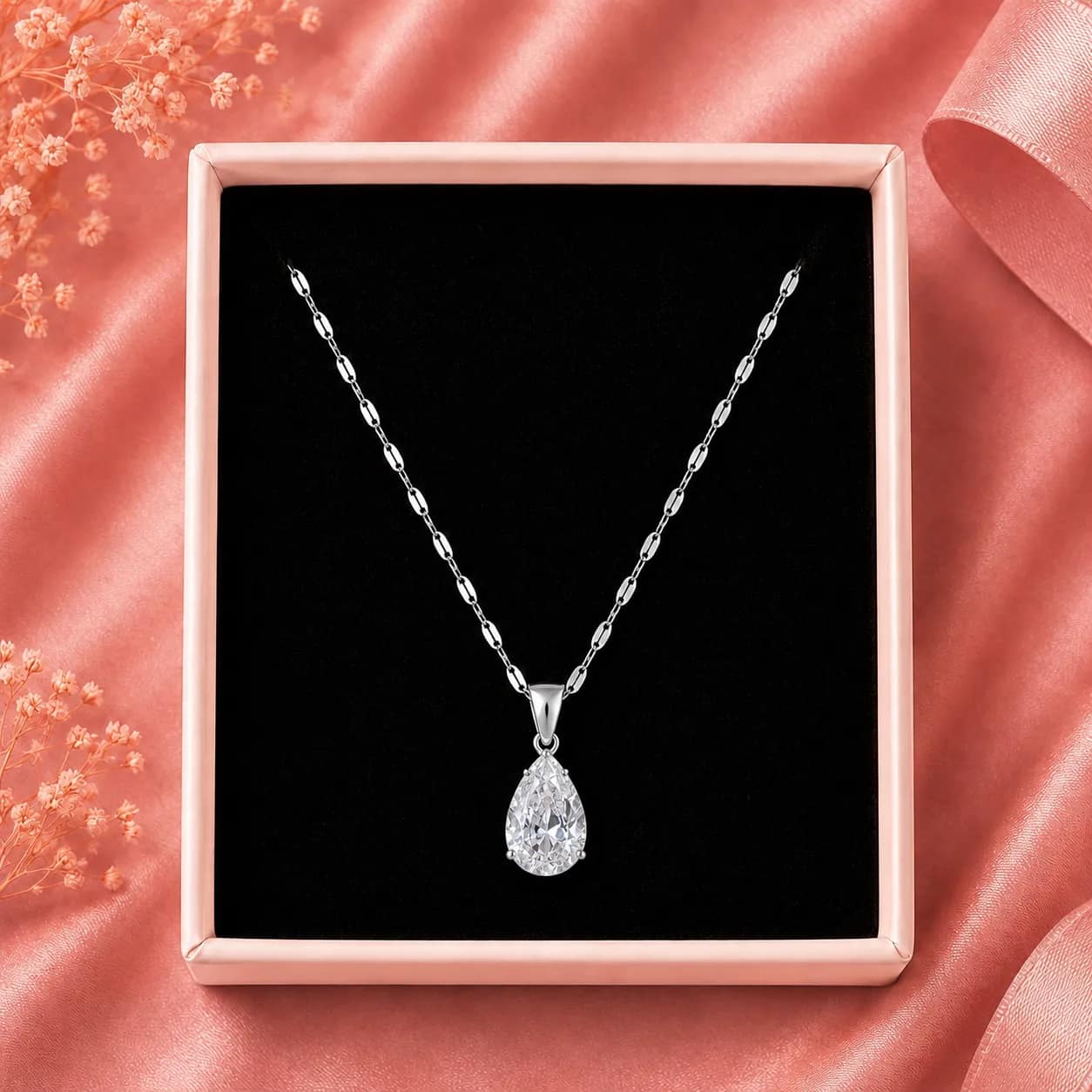 Collar gota de cristal 💎